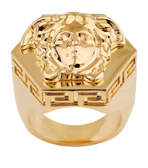 mens versace ring